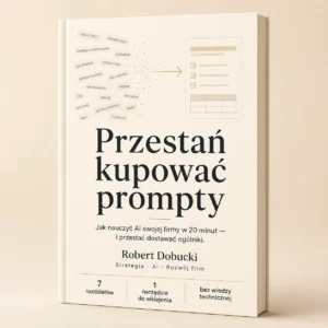 Architekt AI - Przestań kupować prompty